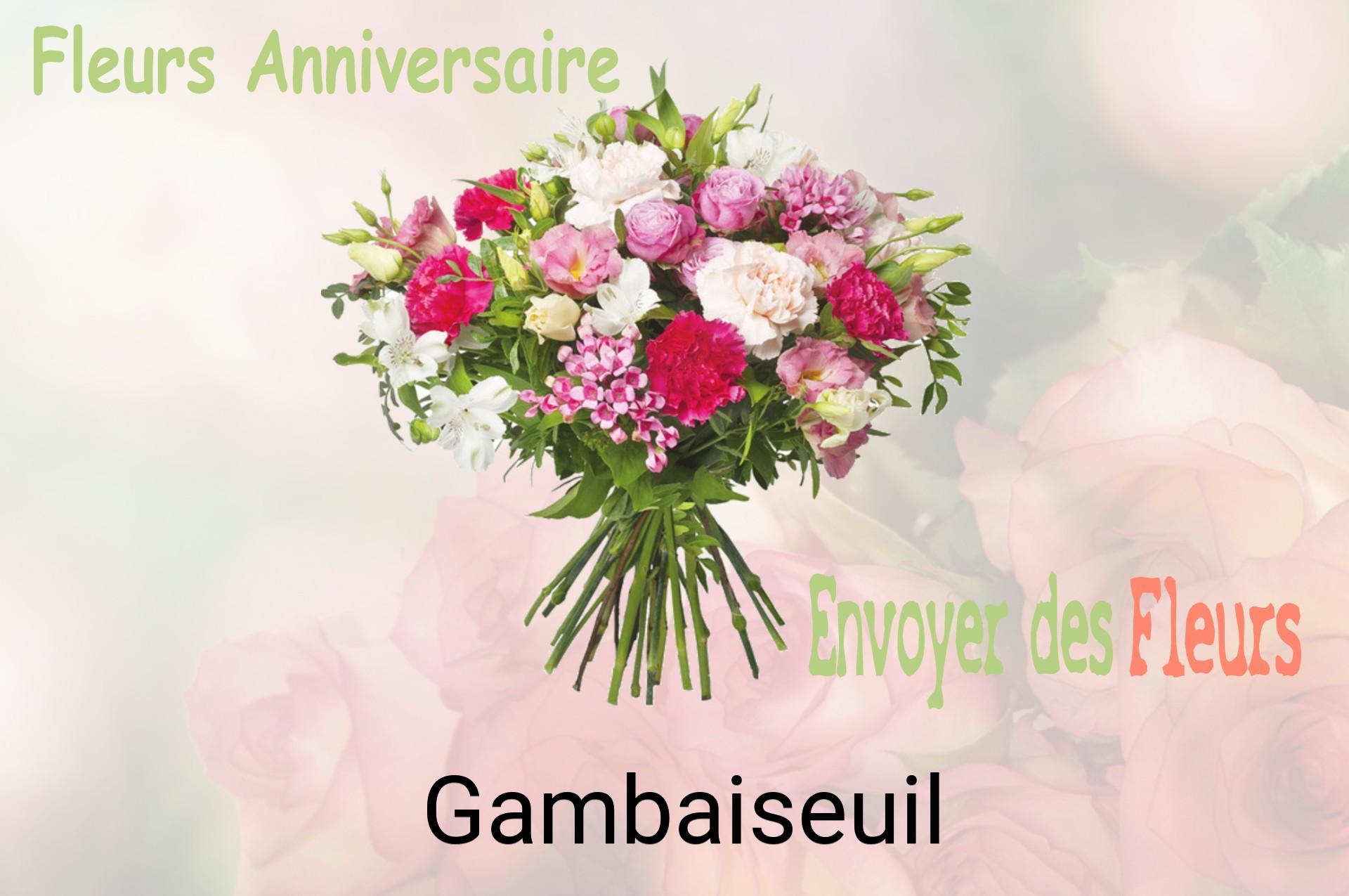 Bouquet de fleurs d’anniversaire livré à Gambaiseuil