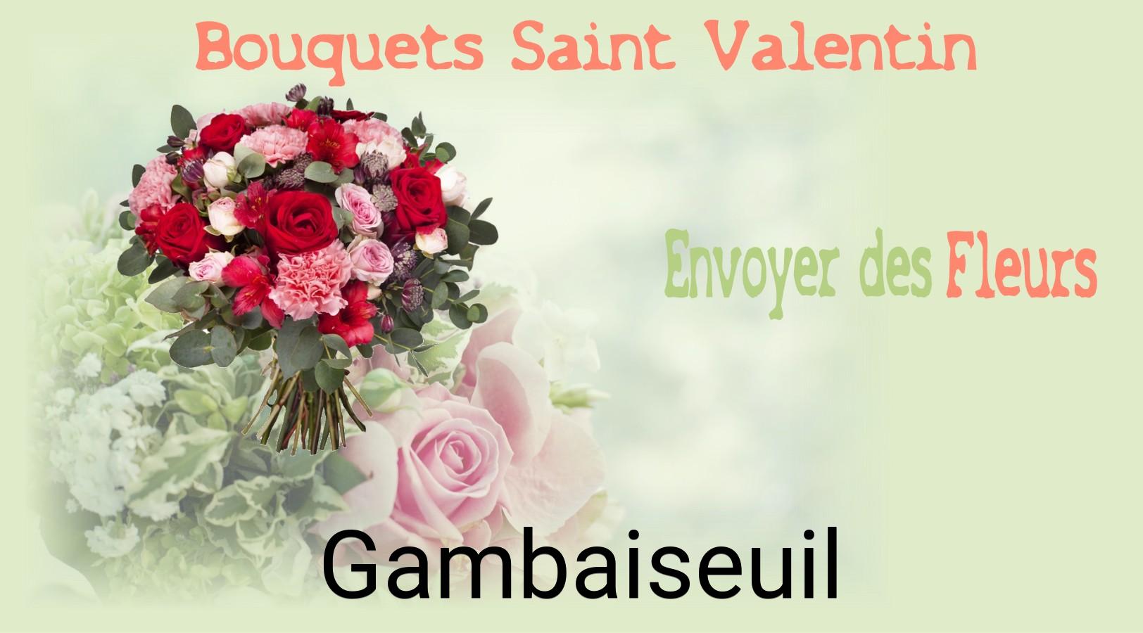 Roses de Saint-Valentin livrées à Gambaiseuil